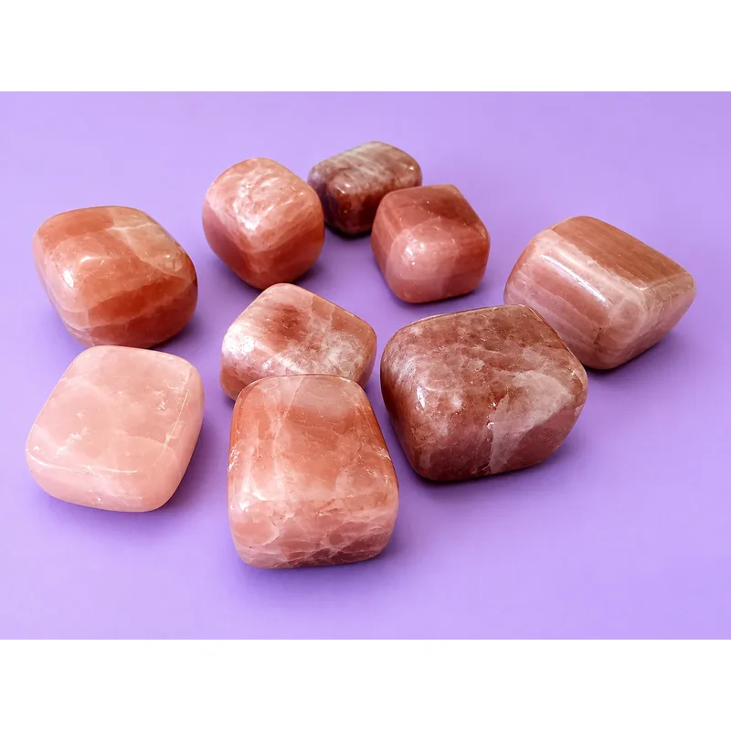 Strawberry Calcite Tumbled