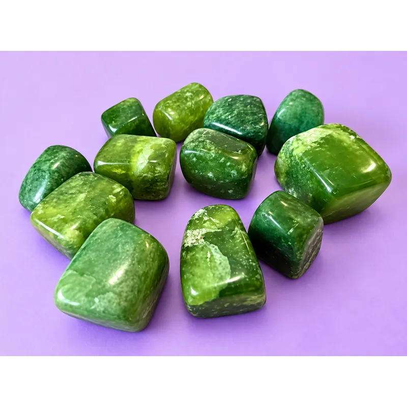 Green Jade Tumbled Stone