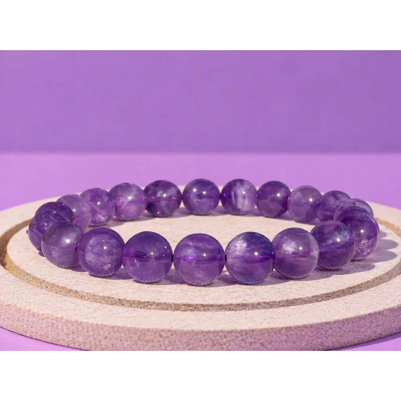 Amethyst bracelet 8mm