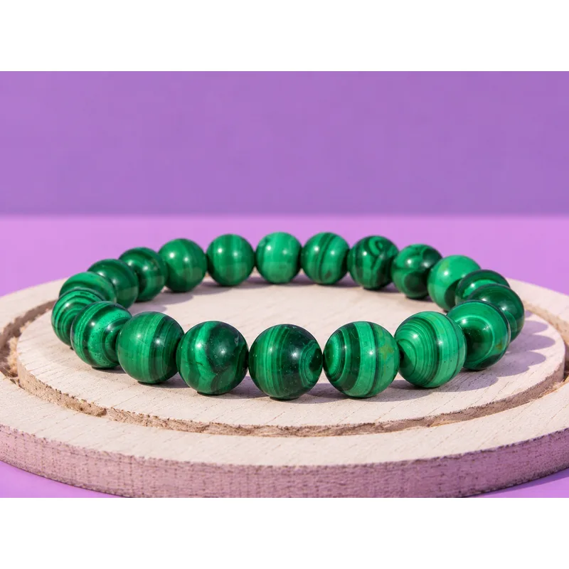 Malachite bracelet 10mm