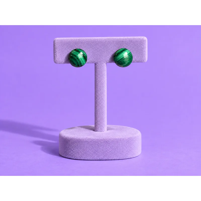 Malachite Earrings