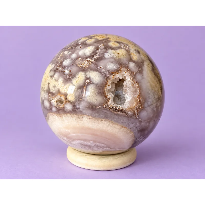 Pink Amethyst Sphere 