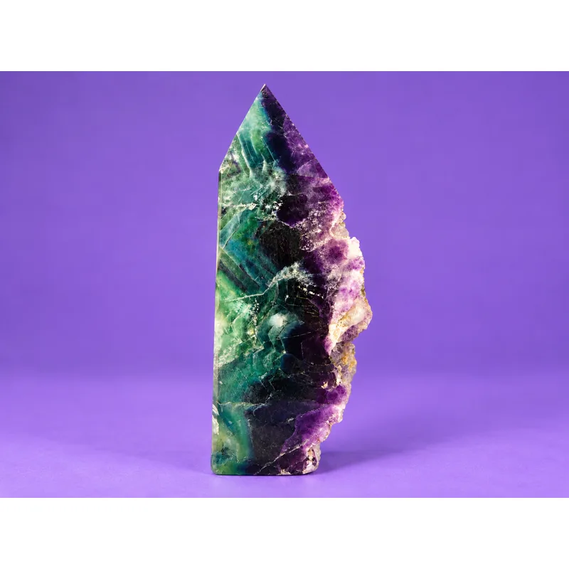 Rainbow Fluorite Statement Tower 