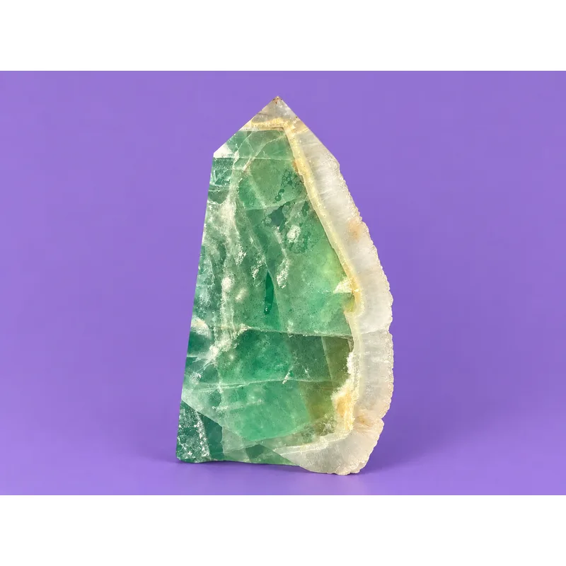 Sugar Fluorite Free Form , Statement