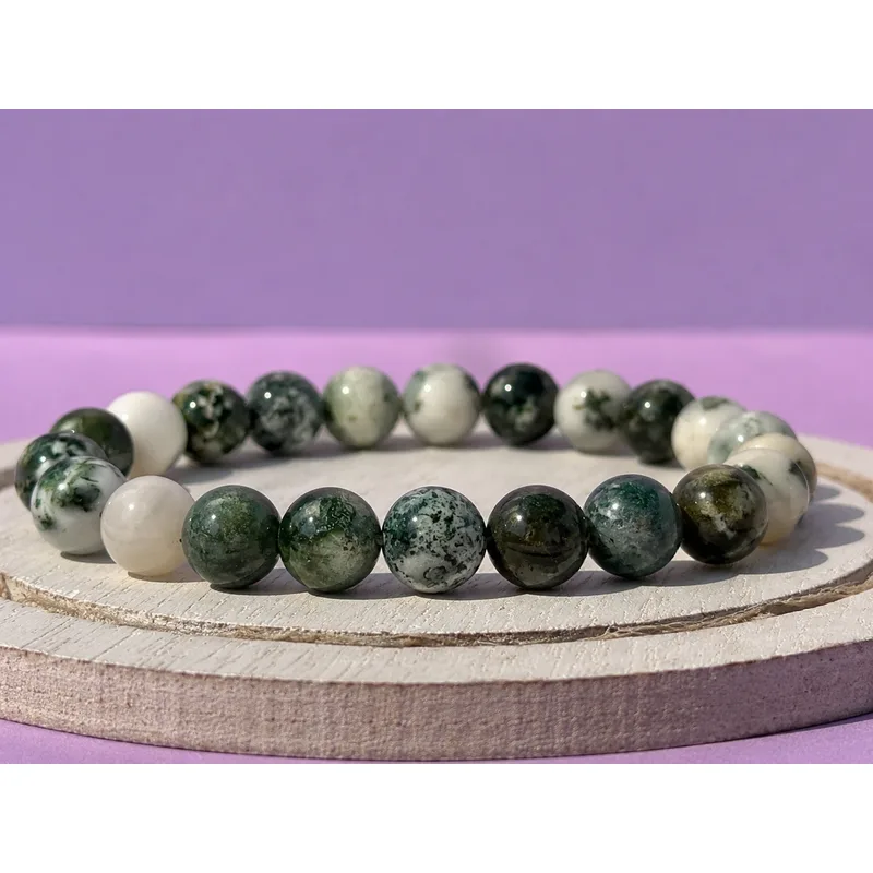 Moss Agate Bracelet