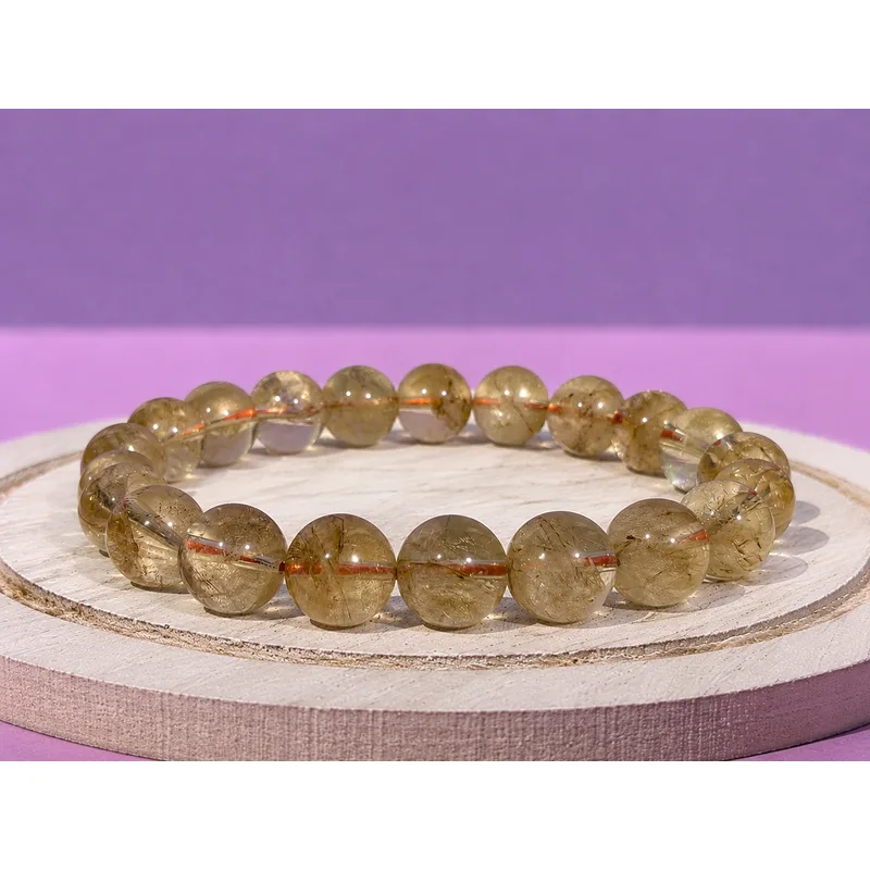 Citrine Top Quality Bracelet 10mm