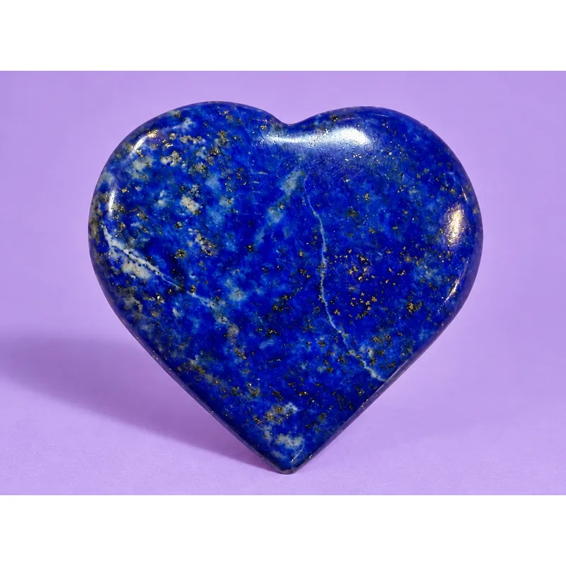 Lapis Lazuli hand heart